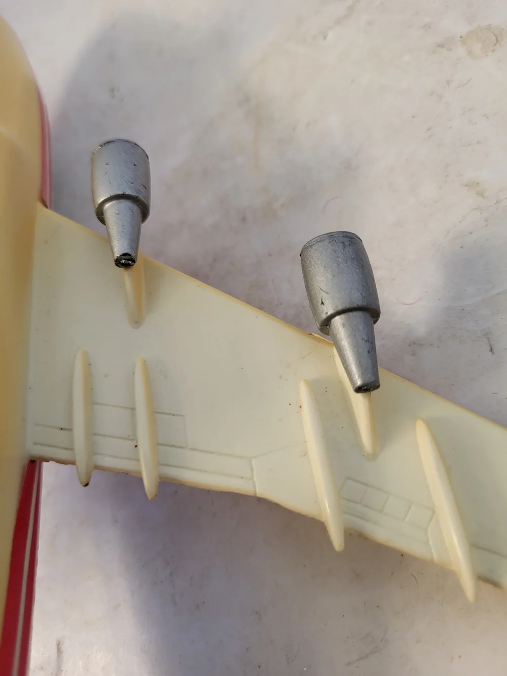 1993 Remco TWA Boeing 747 Diecast Jumbo Jet Light&Sound Work 9